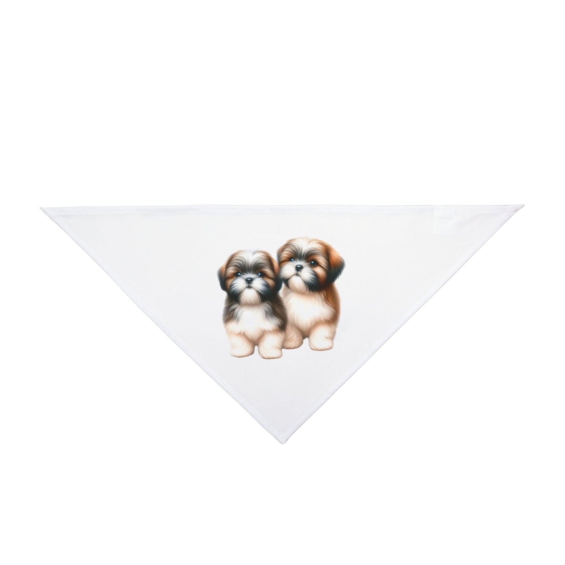 Two Babies Shih Tzu Pet Bandana - Shih Tzu Gifts