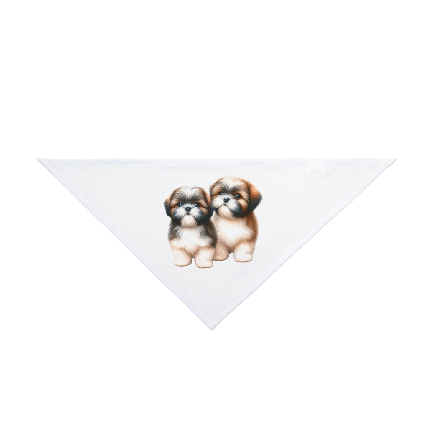 Two Babies Shih Tzu Pet Bandana - Shih Tzu Gifts