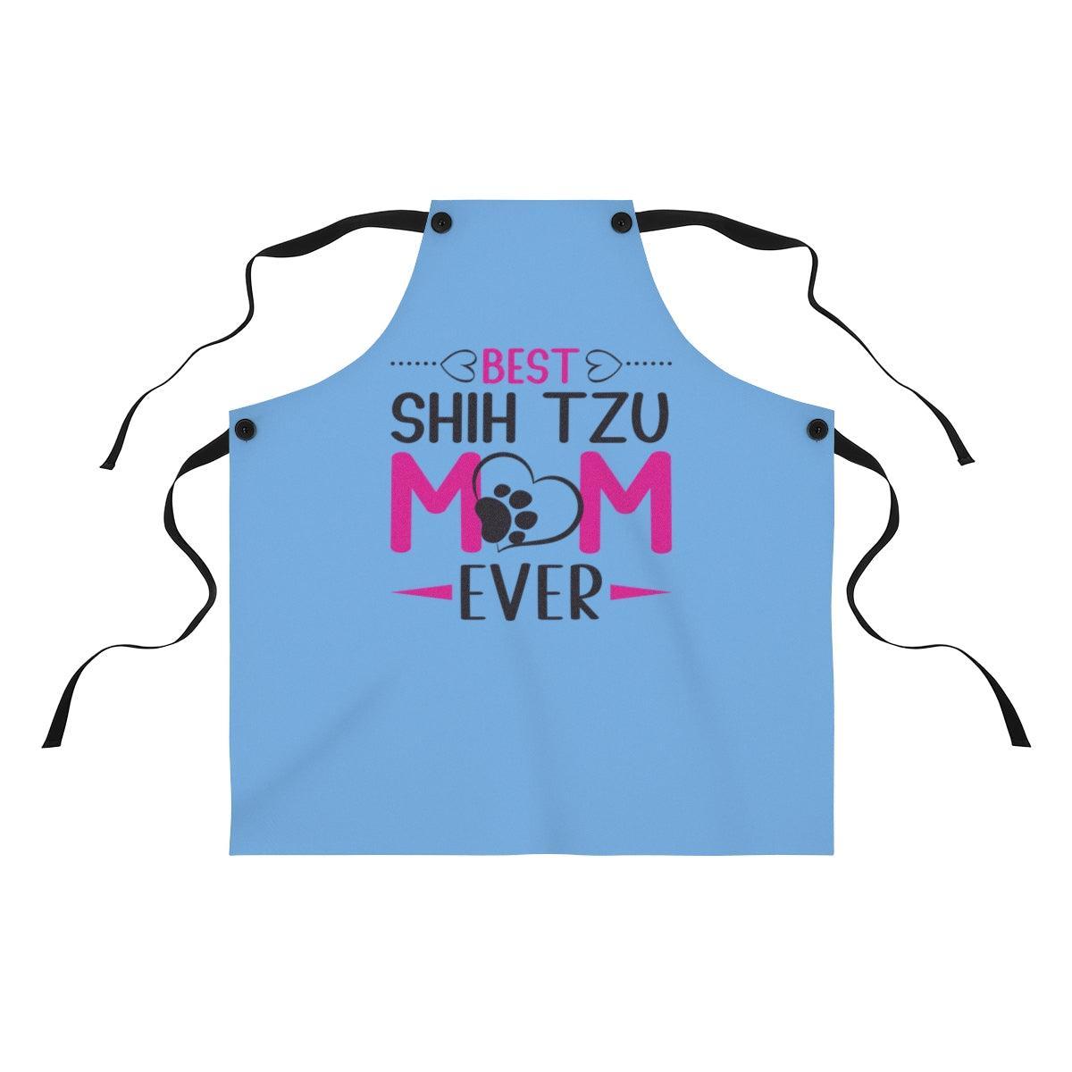 Best Shih Tzu Mom Ever Apron - Shih Tzu Gifts
