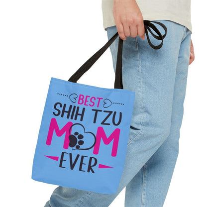 Best Shih Tzu Mom Ever Tote Bag - Shih Tzu Gifts