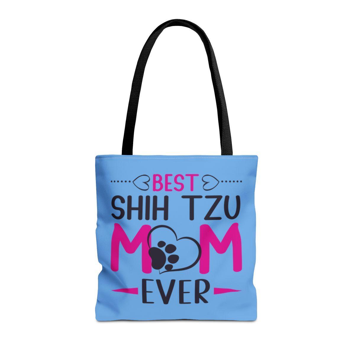 Best Shih Tzu Mom Ever Tote Bag - Shih Tzu Gifts