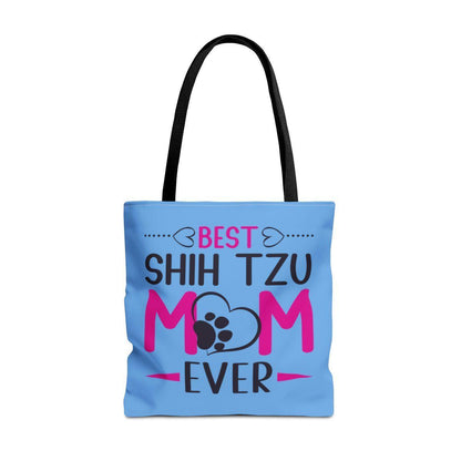 Best Shih Tzu Mom Ever Tote Bag - Shih Tzu Gifts