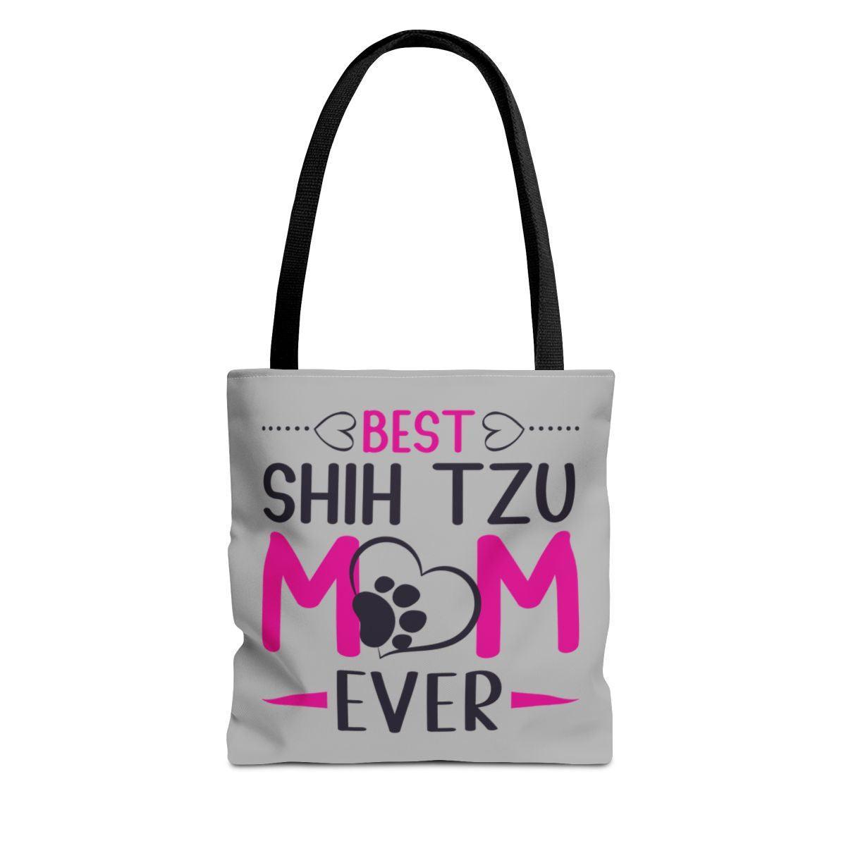 Best Shih Tzu Mom Ever Tote Bag - Shih Tzu Gifts