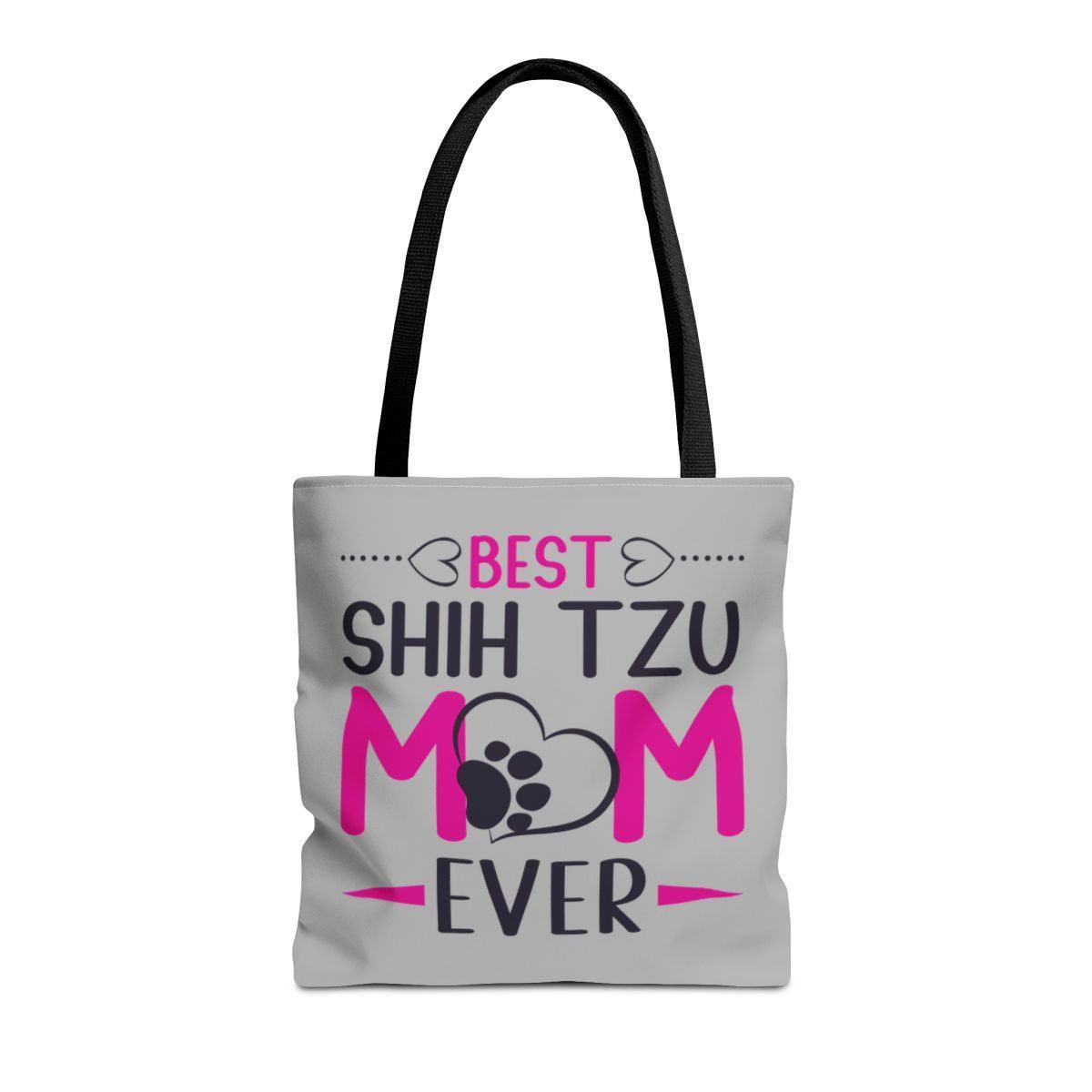 Best Shih Tzu Mom Ever Tote Bag - Shih Tzu Gifts