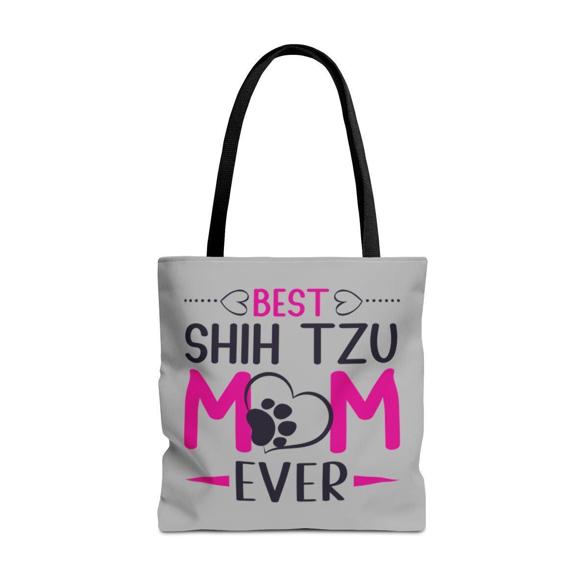 Best Shih Tzu Mom Ever Tote Bag - Shih Tzu Gifts