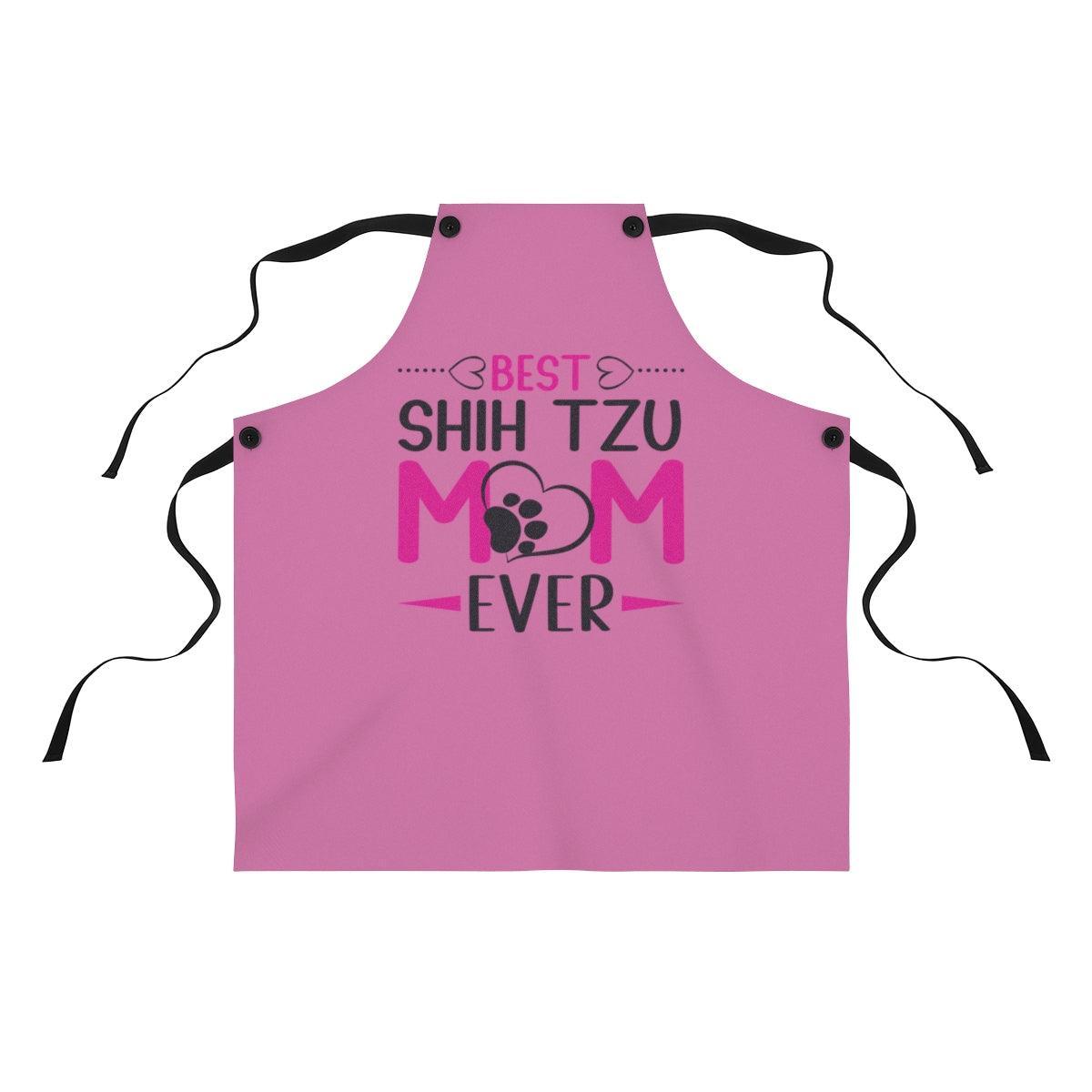 Best Shih Tzu Mom Ever Apron - Shih Tzu Gifts
