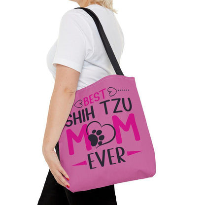 Best Shih Tzu Mom Ever Tote Bag - Shih Tzu Gifts