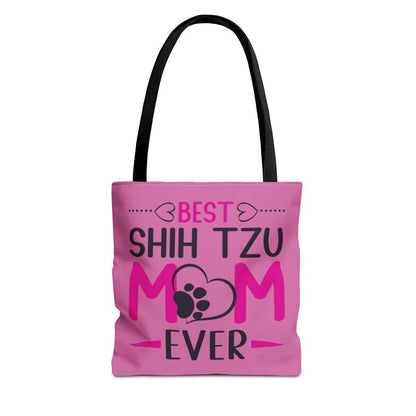 Best Shih Tzu Mom Ever Tote Bag - Shih Tzu Gifts