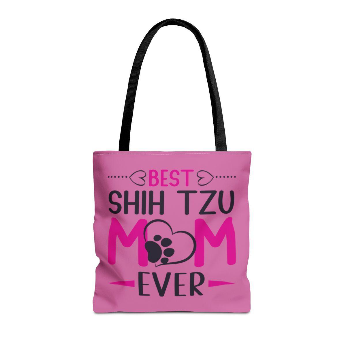 Best Shih Tzu Mom Ever Tote Bag - Shih Tzu Gifts