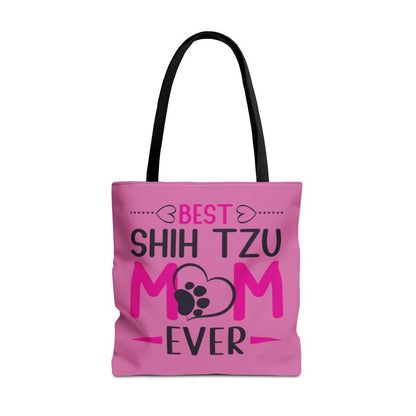Best Shih Tzu Mom Ever Tote Bag - Shih Tzu Gifts
