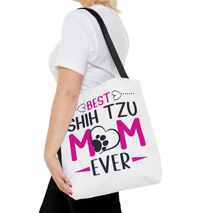 Best Shih Tzu Mom Ever Tote Bag - Shih Tzu Gifts