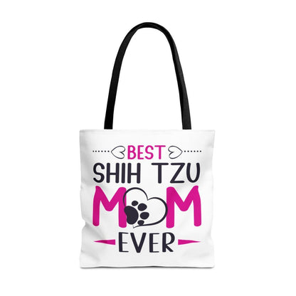 Best Shih Tzu Mom Ever Tote Bag - Shih Tzu Gifts