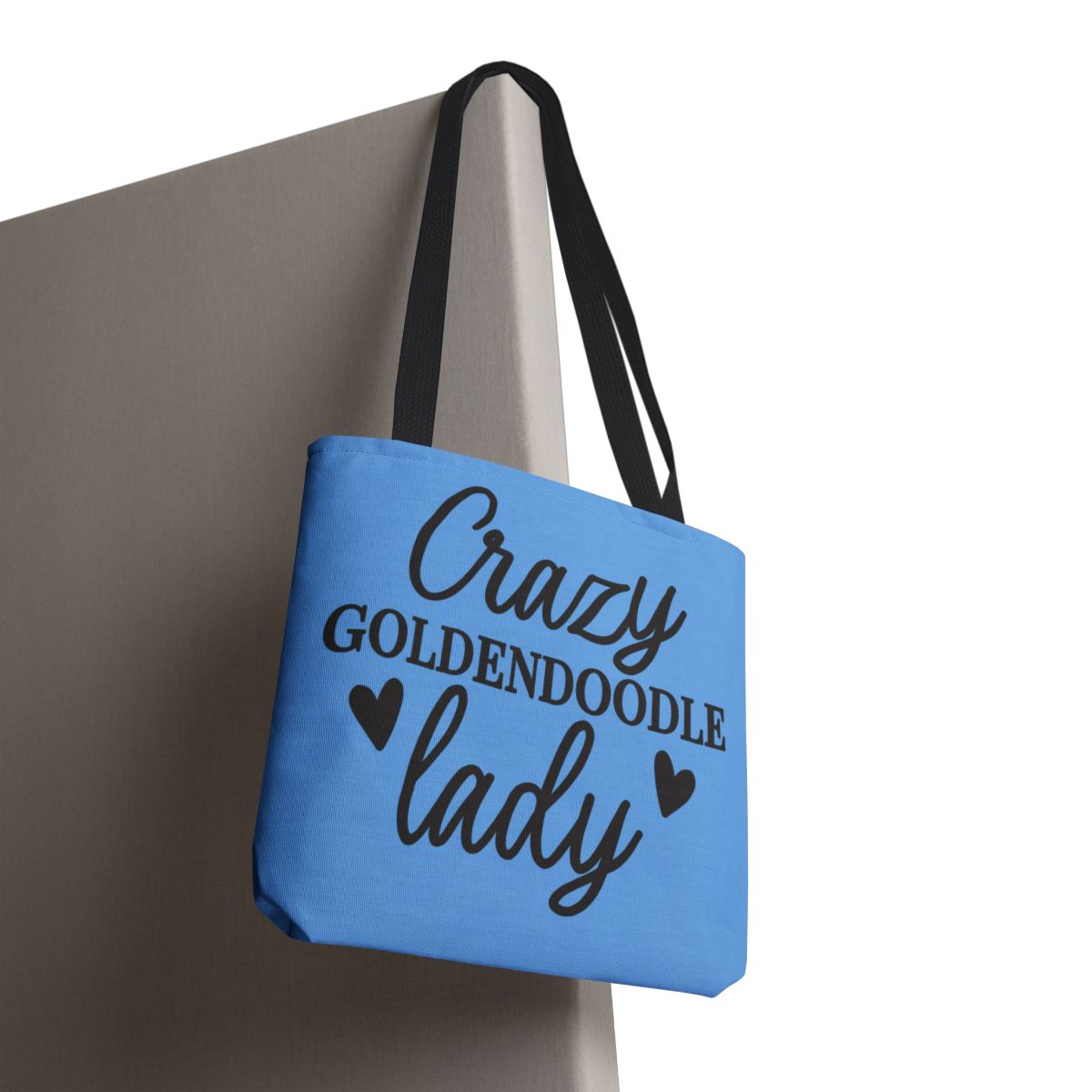 Crazy Goldendoodle Lady Tote Bag – Cute Gift for Dog Moms