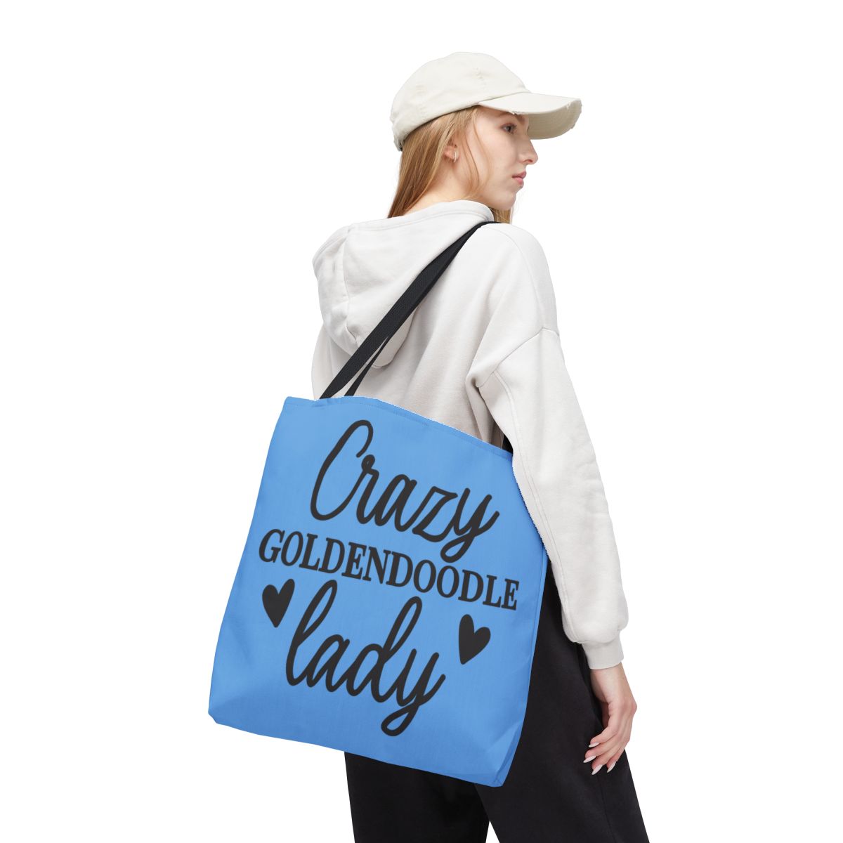 Crazy Goldendoodle Lady Tote Bag – Cute Gift for Dog Moms