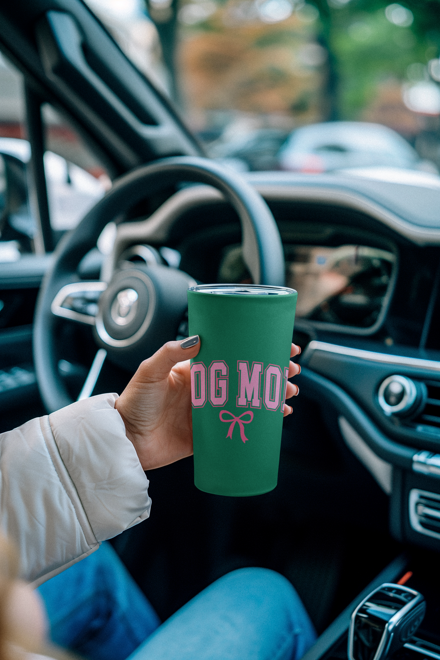 Dog Mom Tumbler - 20oz Insulated Cup, Perfect Gift for Dog Lovers