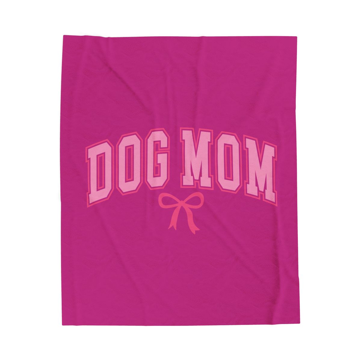 Dog Mom Blanket – Cozy & Soft Gift for Dog Lovers & Pet Moms