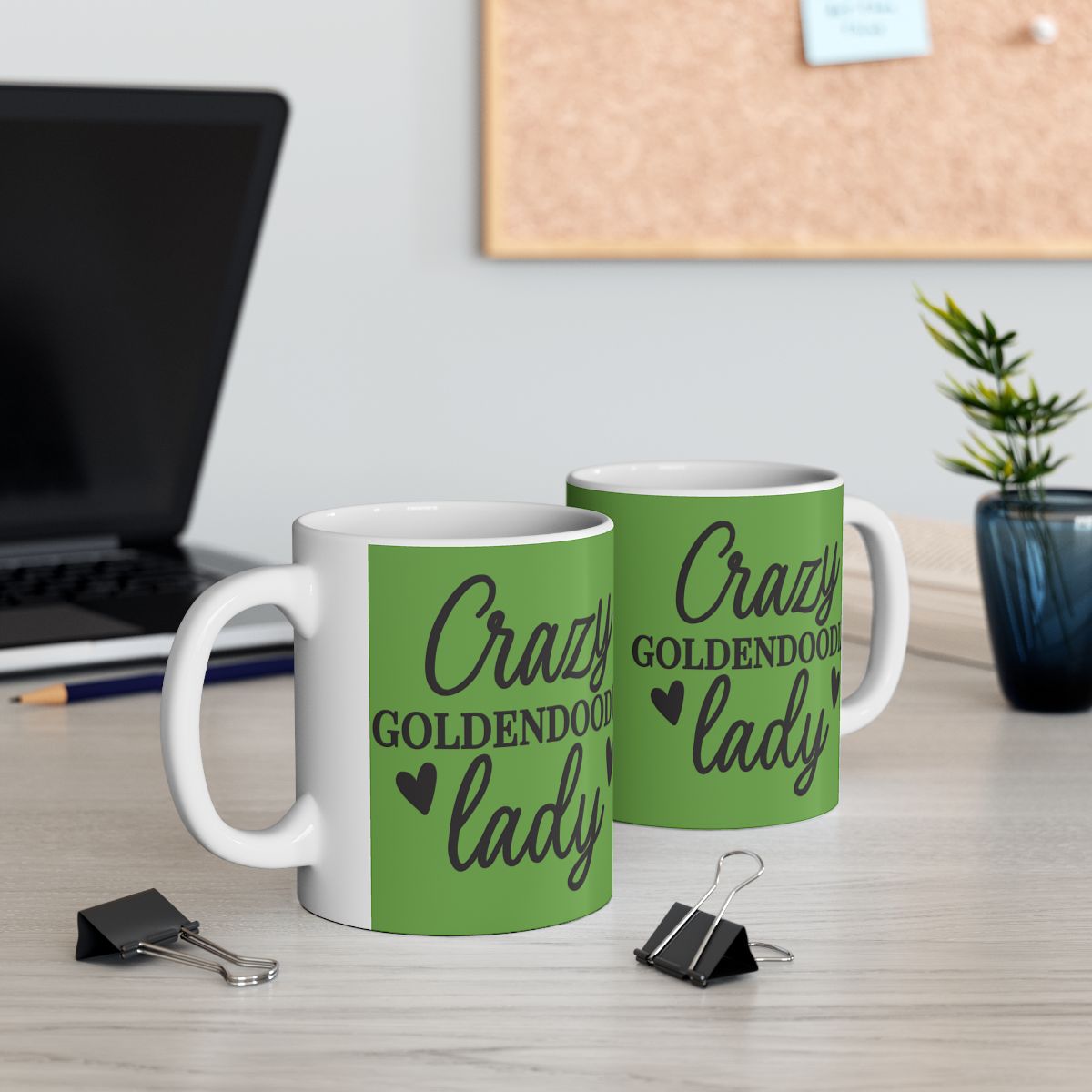 Crazy Goldendoodle Lad Mug – Fun Gift for Goldendoodle Dog Lovers