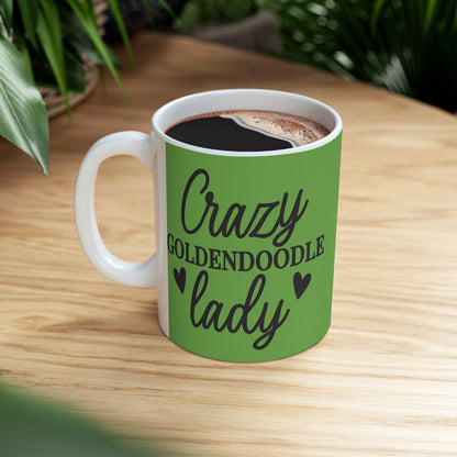 Crazy Goldendoodle Lad Mug – Fun Gift for Goldendoodle Dog Lovers