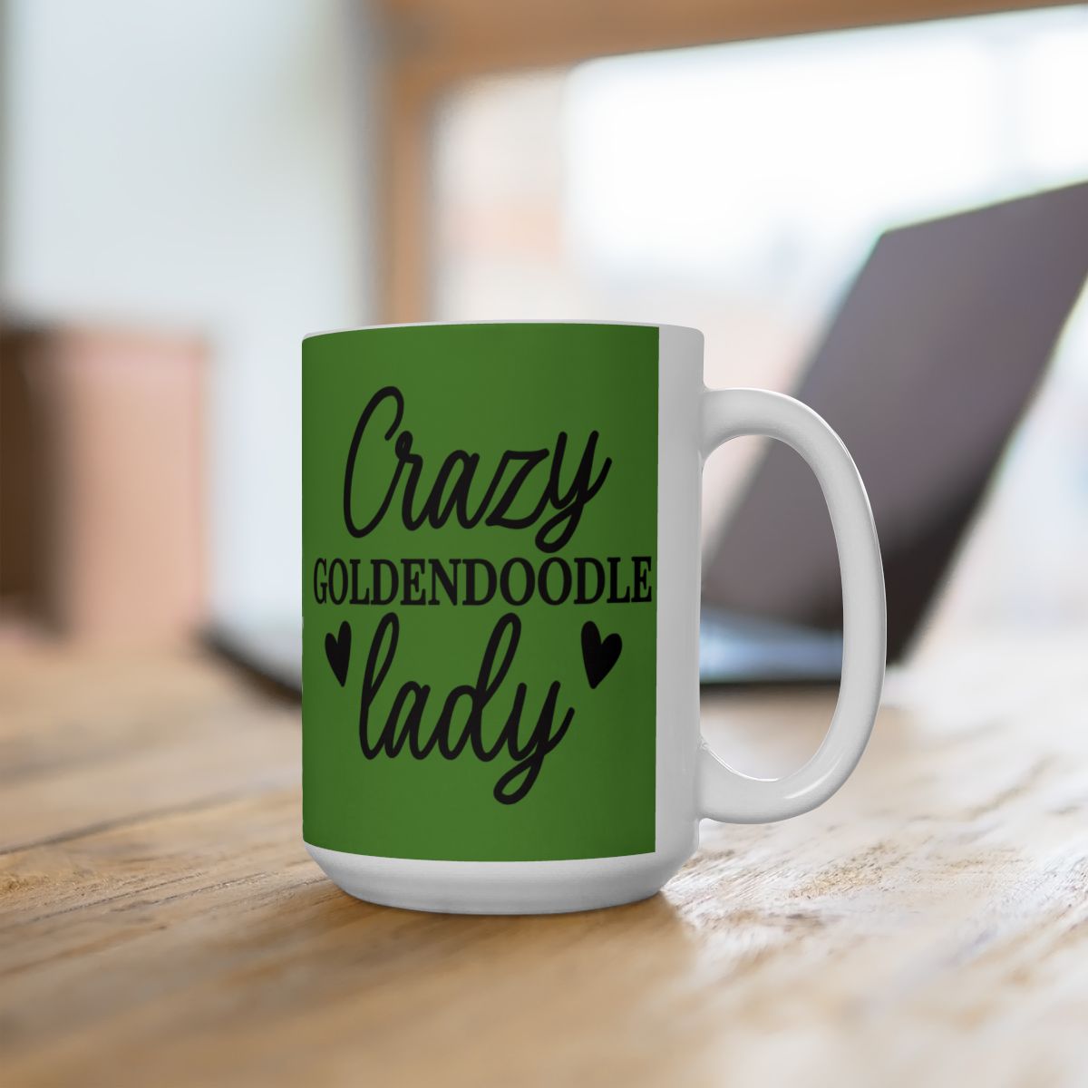 Crazy Goldendoodle Lad Mug – Fun Gift for Goldendoodle Dog Lovers