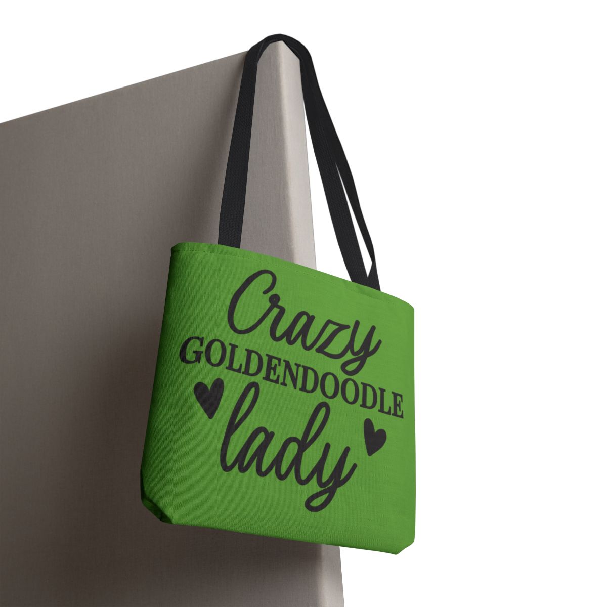 Crazy Goldendoodle Lady Tote Bag – Cute Gift for Dog Moms