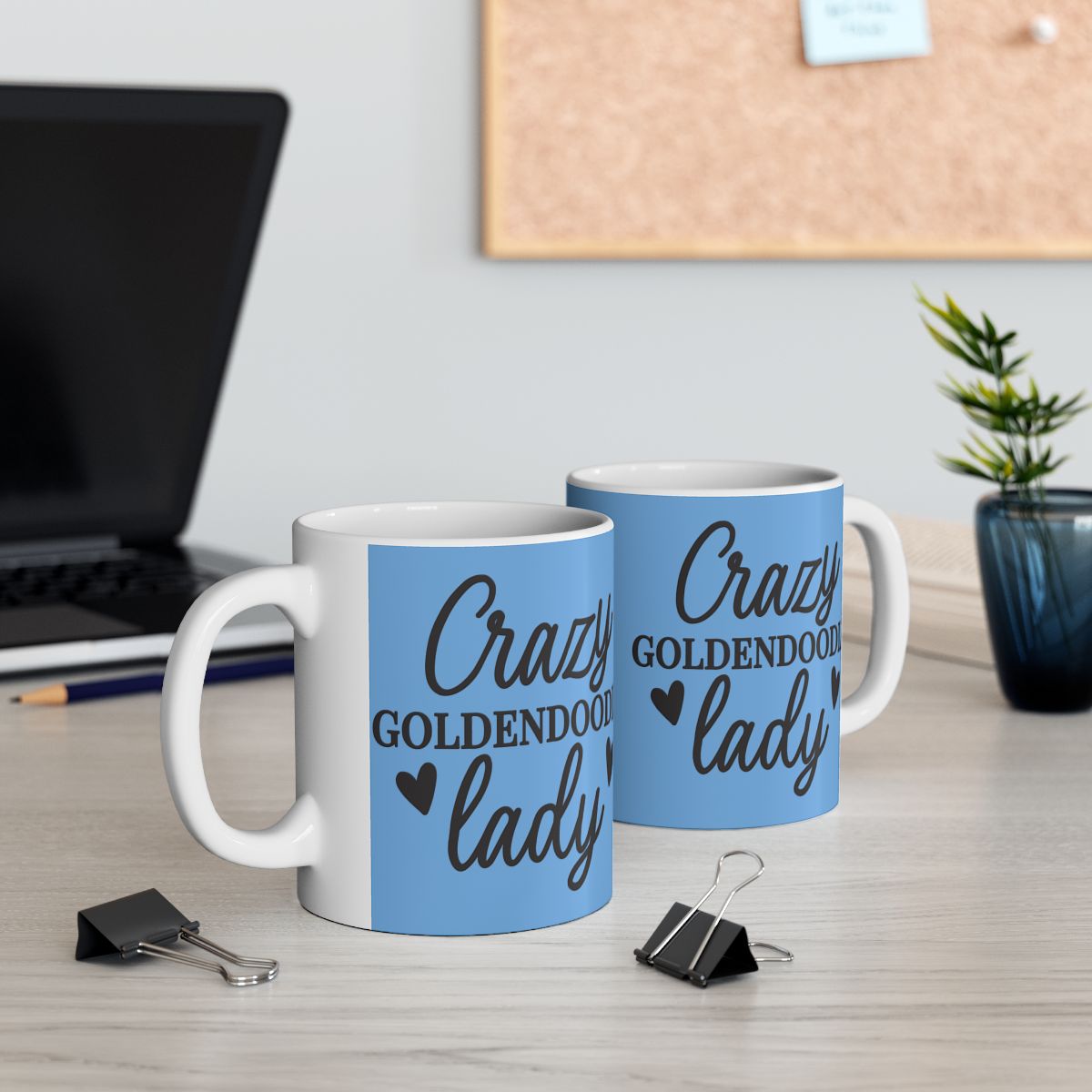 Crazy Goldendoodle Lad Mug – Fun Gift for Goldendoodle Dog Lovers