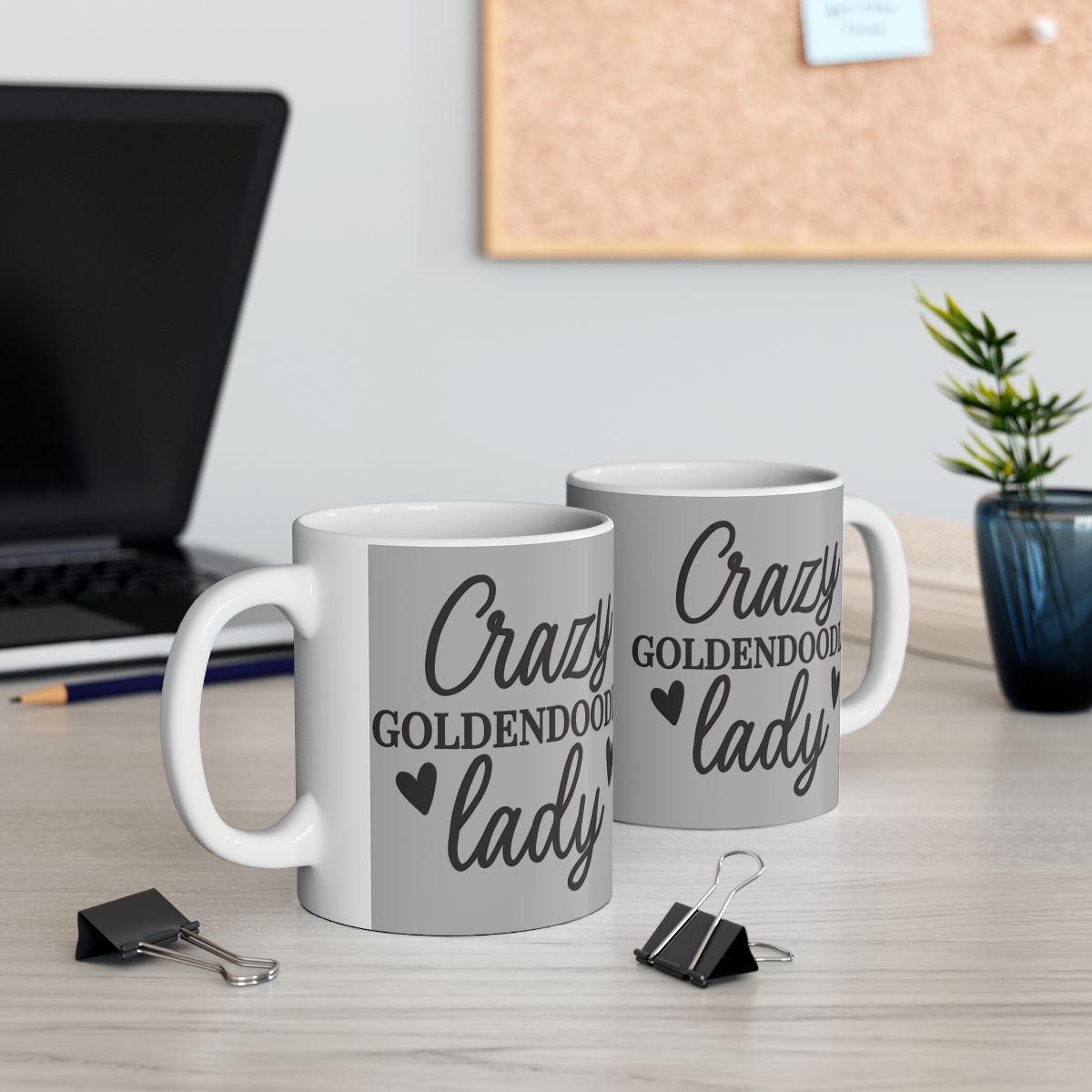 Crazy Goldendoodle Lad Mug – Fun Gift for Goldendoodle Dog Lovers