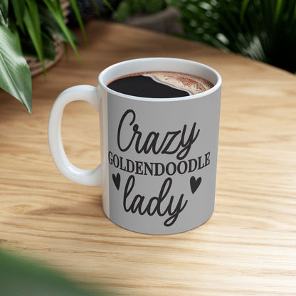 Crazy Goldendoodle Lad Mug – Fun Gift for Goldendoodle Dog Lovers