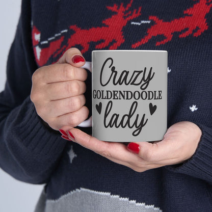 Crazy Goldendoodle Lad Mug – Fun Gift for Goldendoodle Dog Lovers