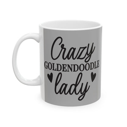 Crazy Goldendoodle Lad Mug – Fun Gift for Goldendoodle Dog Lovers