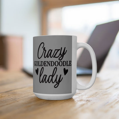 Crazy Goldendoodle Lad Mug – Fun Gift for Goldendoodle Dog Lovers