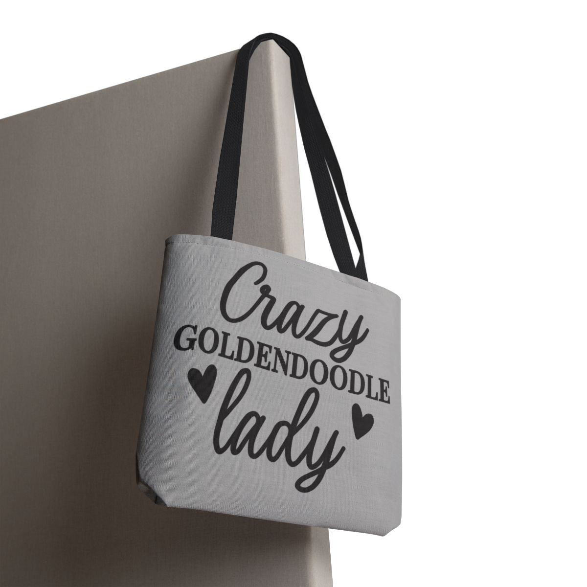 Crazy Goldendoodle Lady Tote Bag – Cute Gift for Dog Moms