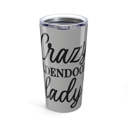Crazy Goldendoodle Lady Tumbler - 20oz Gift for Doodle Dog Moms
