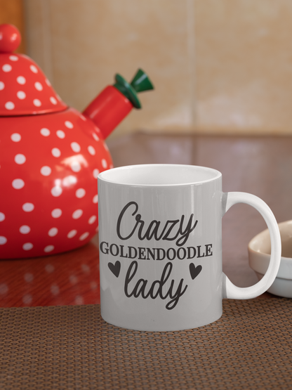 Crazy Goldendoodle Lad Mug – Fun Gift for Goldendoodle Dog Lovers