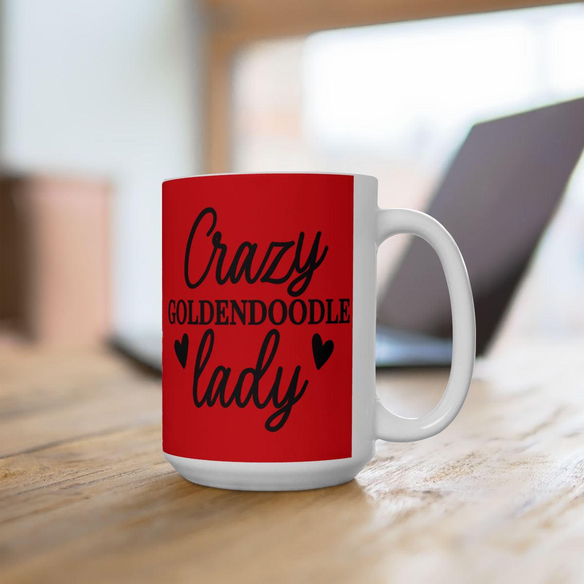 Crazy Goldendoodle Lad Mug – Fun Gift for Goldendoodle Dog Lovers