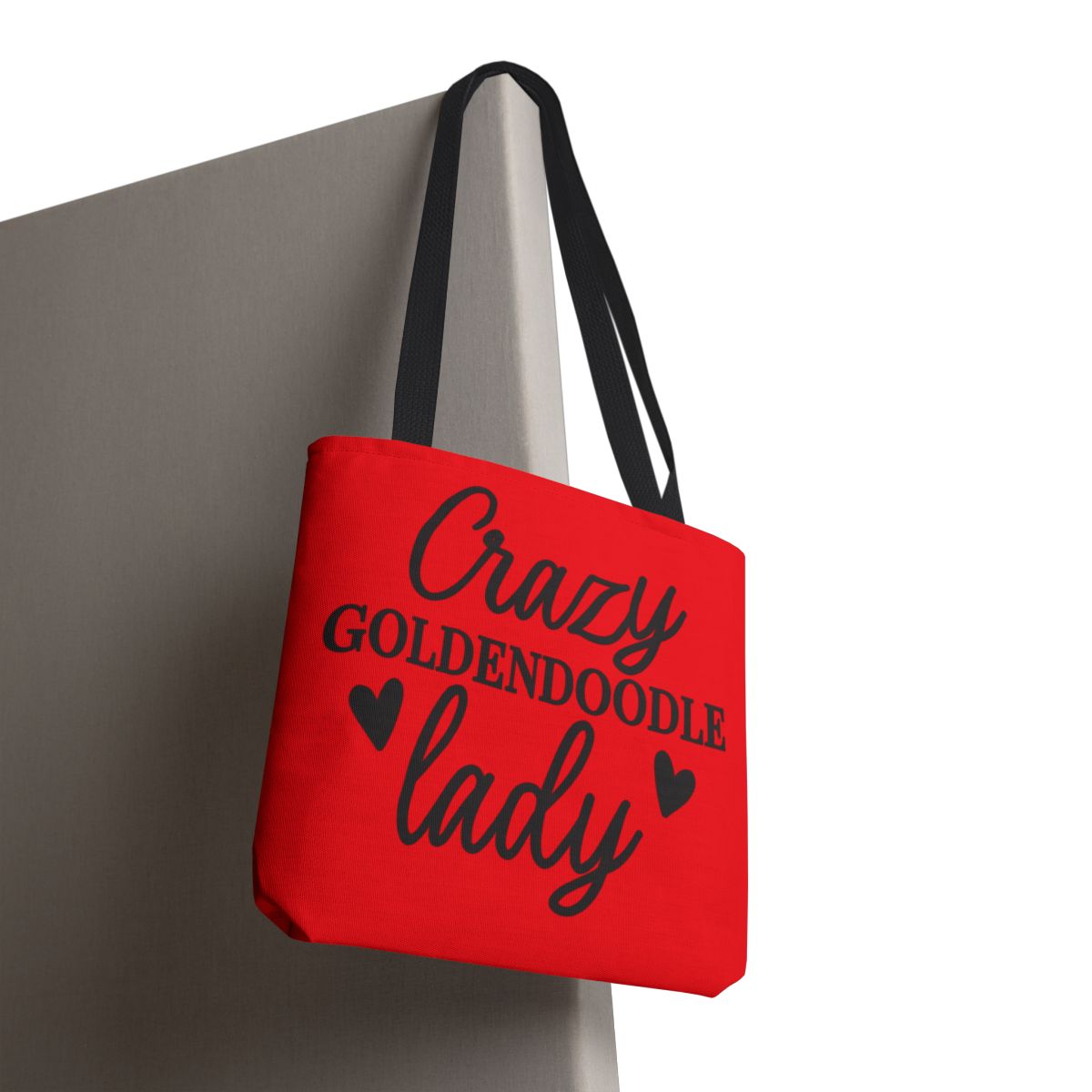 Crazy Goldendoodle Lady Tote Bag – Cute Gift for Dog Moms