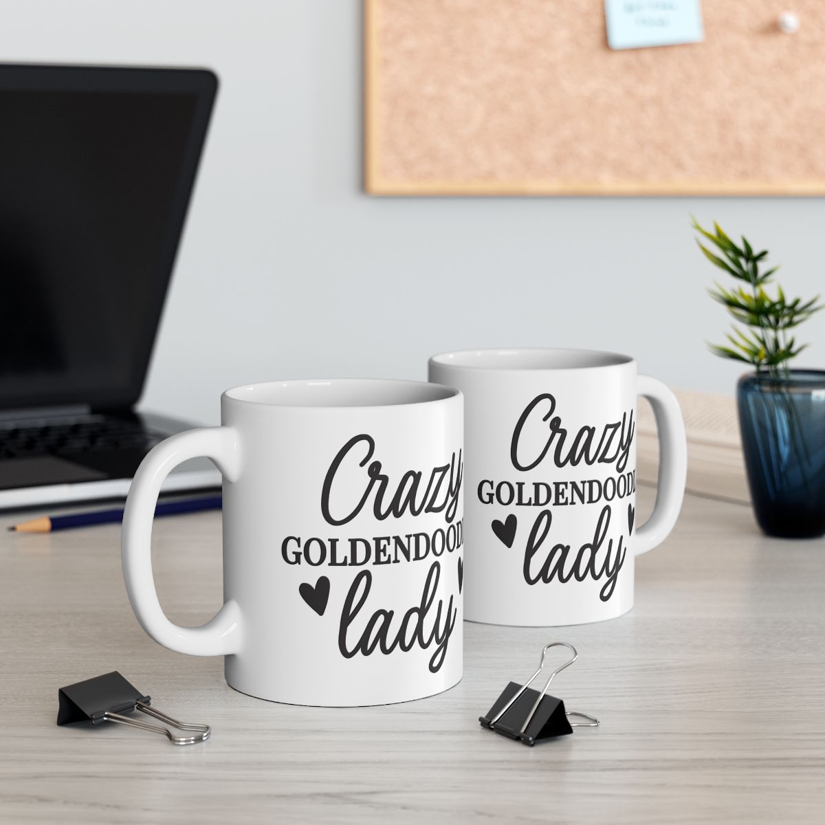 Crazy Goldendoodle Lad Mug – Fun Gift for Goldendoodle Dog Lovers