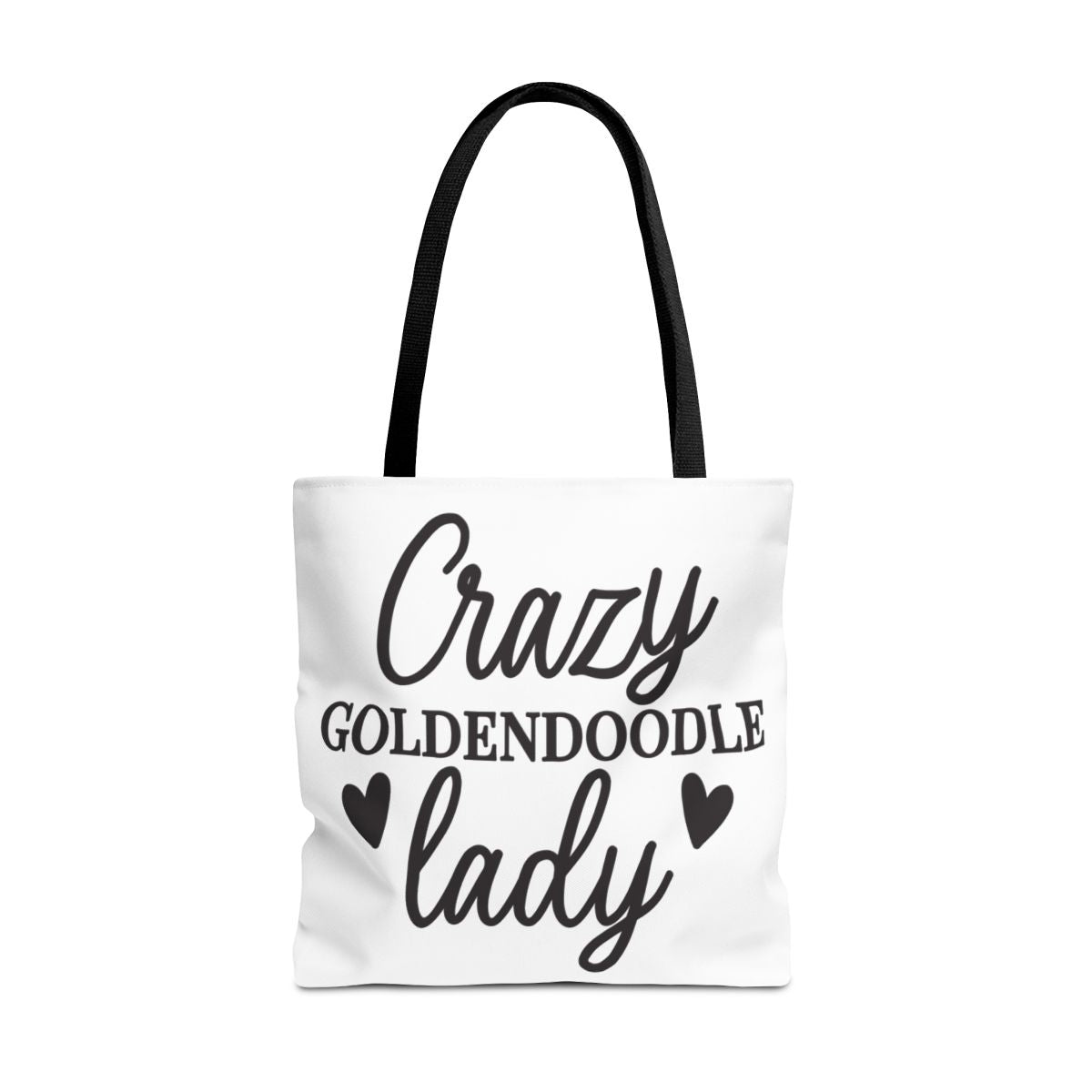 Crazy Goldendoodle Lady Tote Bag – Cute Gift for Dog Moms
