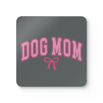 Dog Mom Coaster Set – Cute Gift for Dog Lovers & Pet Moms