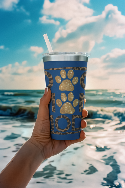 Dog Mom Mode Tumbler - 20oz Stainless Steel Gift for Pet Lovers