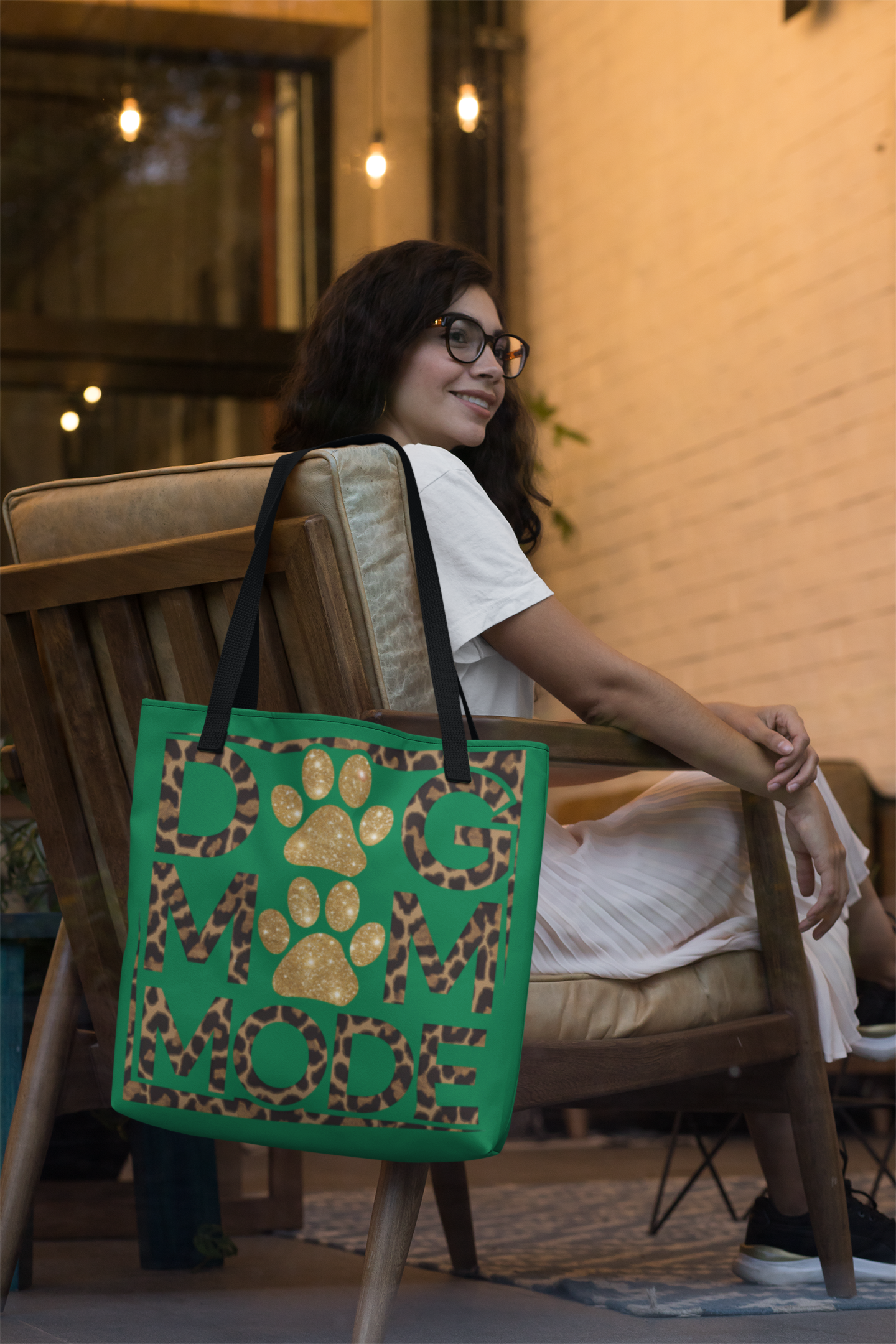 Dog Mom Mode Tote Bag – Stylish & Durable Gift for Pet Moms