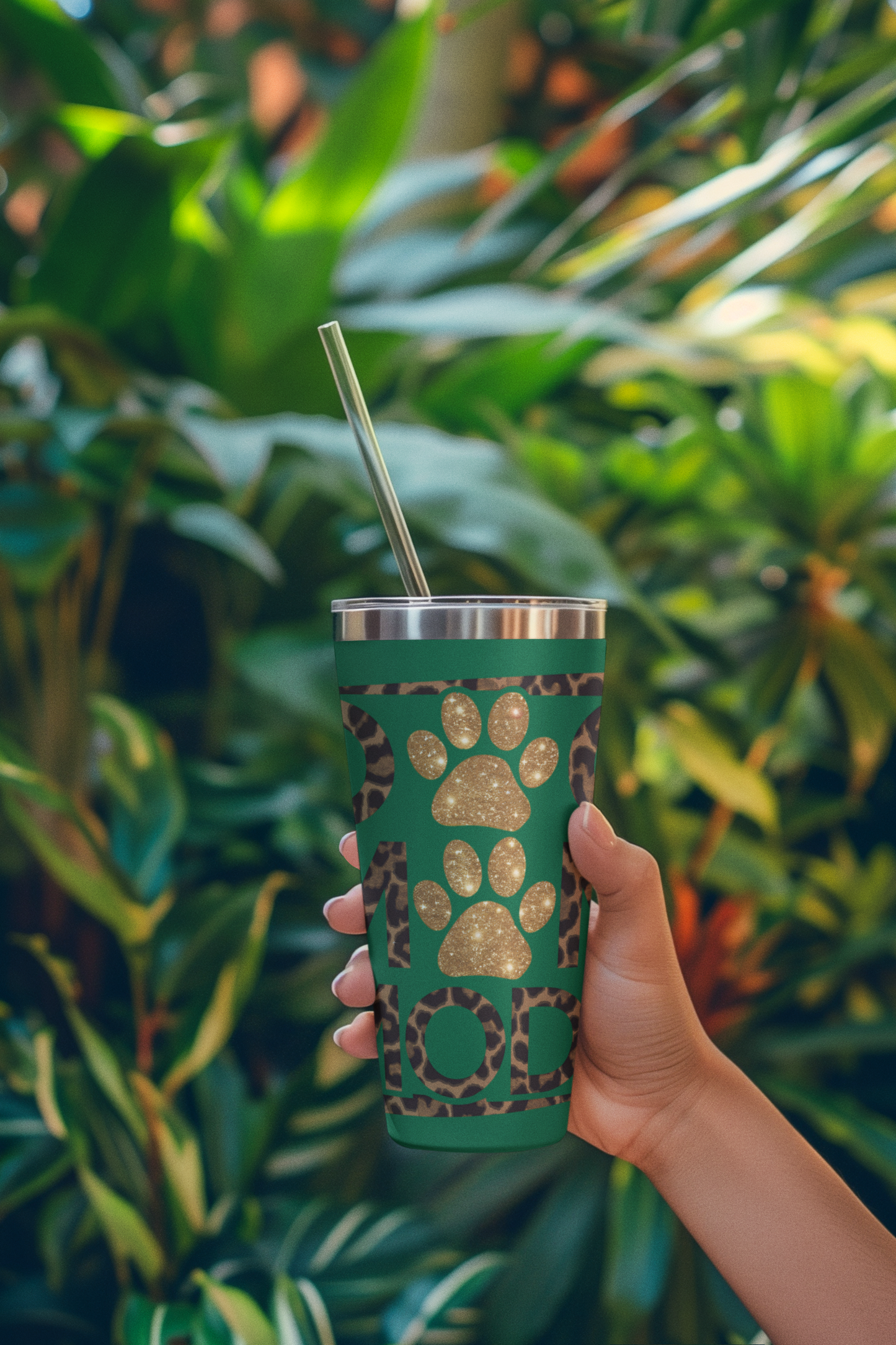 Dog Mom Mode Tumbler - 20oz Stainless Steel Gift for Pet Lovers