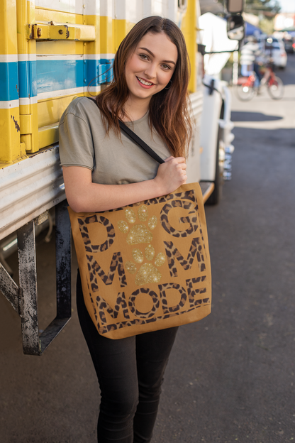 Dog Mom Mode Tote Bag – Stylish & Durable Gift for Pet Moms