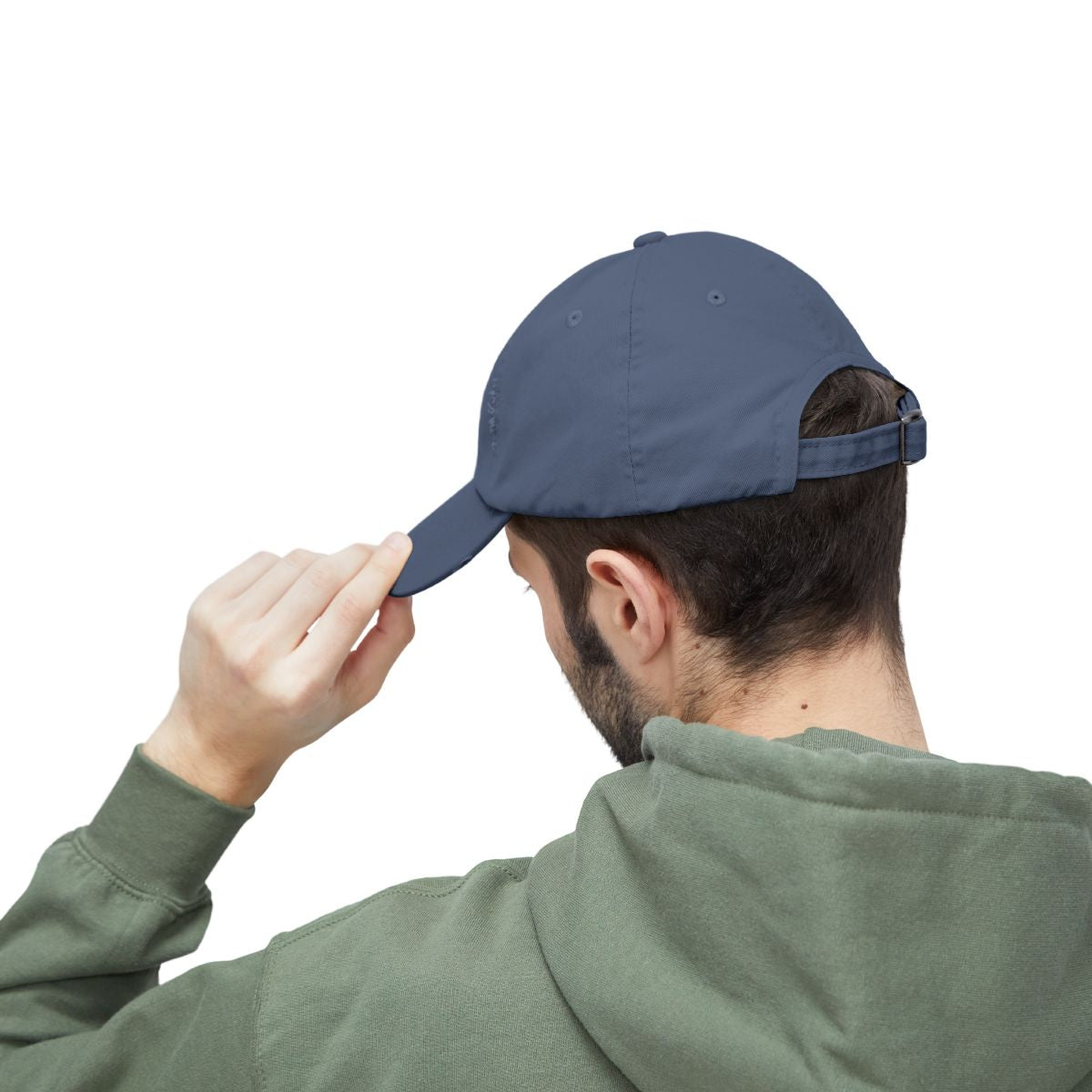 Dog Mom Mode Distressed Hat – Adjustable Cotton Twill Cap