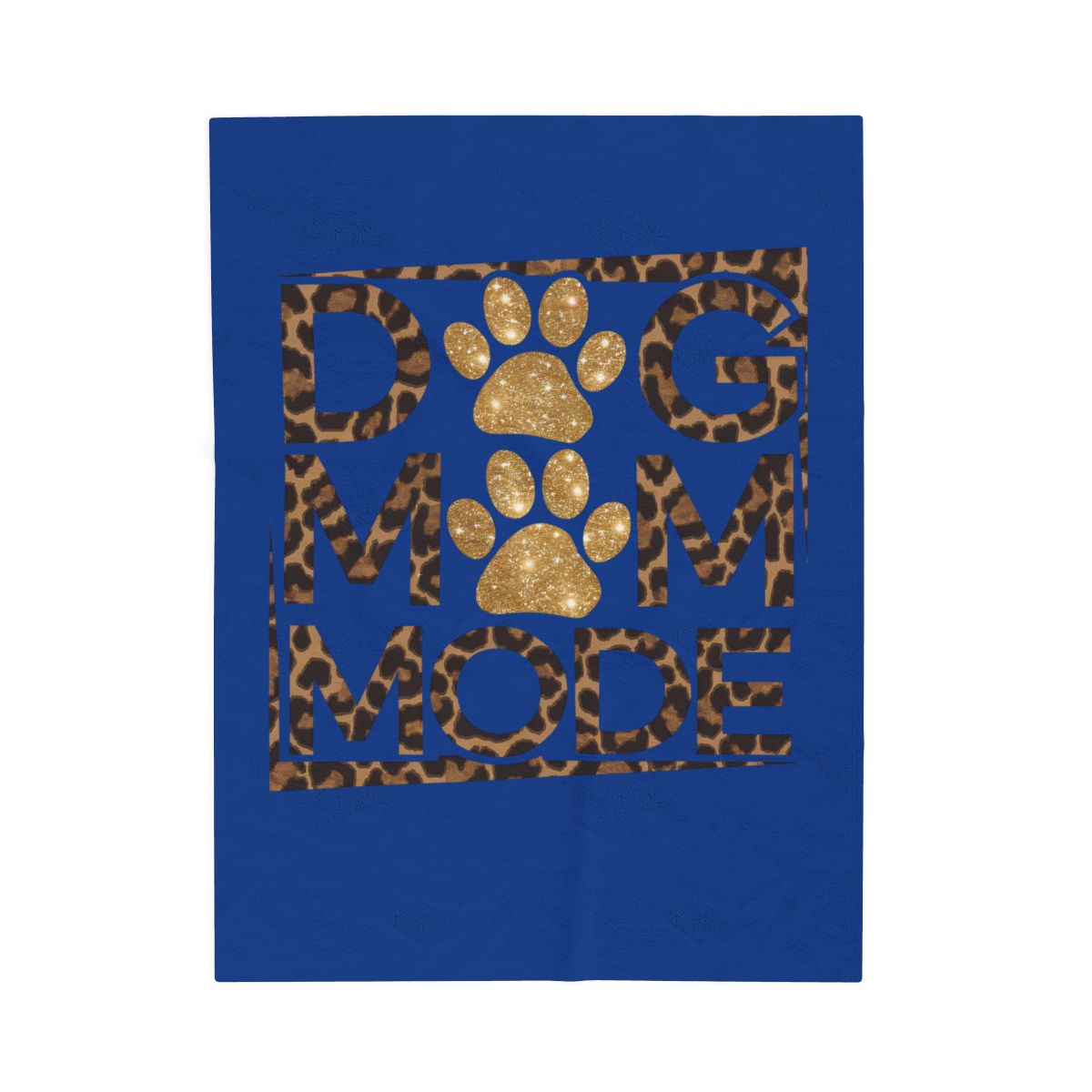 Dog Mom Mode Blanket – Cozy Gift for Shih Tzu & Dog Lovers