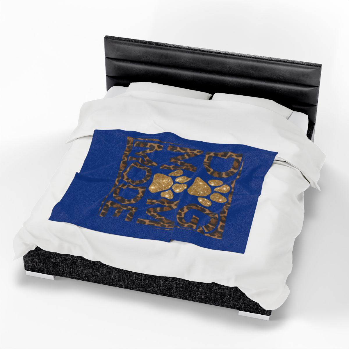 Dog Mom Mode Blanket – Cozy Gift for Shih Tzu & Dog Lovers