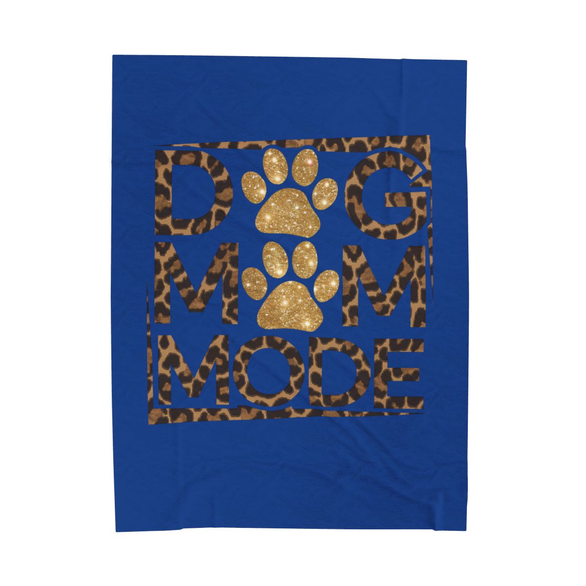 Dog Mom Mode Blanket – Cozy Gift for Shih Tzu & Dog Lovers