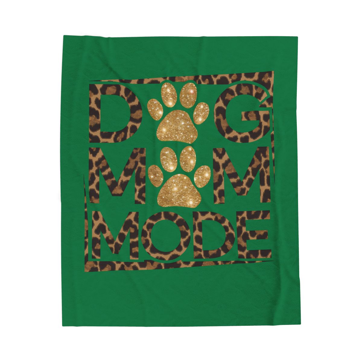 Dog Mom Mode Blanket – Cozy Gift for Shih Tzu & Dog Lovers