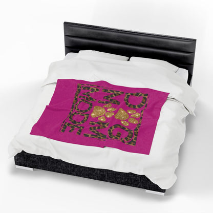 Dog Mom Mode Blanket – Cozy Gift for Shih Tzu & Dog Lovers
