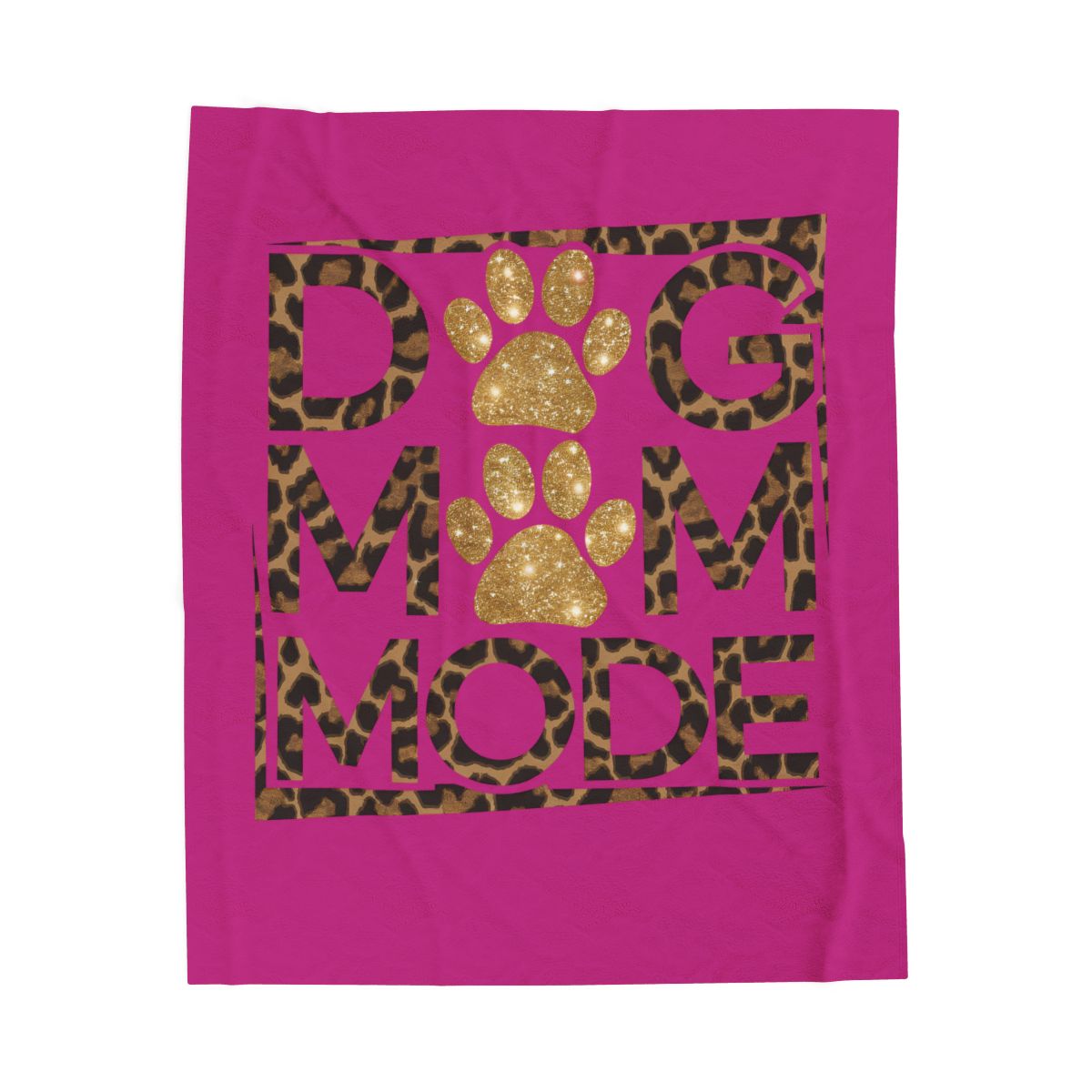 Dog Mom Mode Blanket – Cozy Gift for Shih Tzu & Dog Lovers
