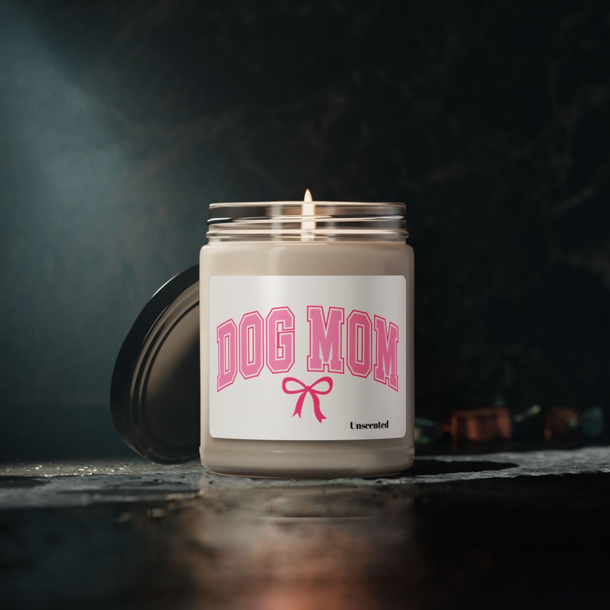 Dog Mom Scented Soy Candle – Perfect Gift for Shih Tzu Lovers